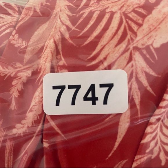 New Leonisa Orange Floral Off-Shoulder Ruffle One Piece Swimsuit 37747 - Picture 11 of 12